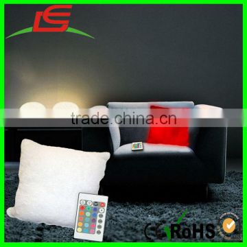 Multicolored Moonlight Remote Control Mood Light LED Couch Pillow