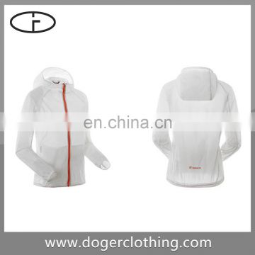 Competitive price high quality hooded women half jacket