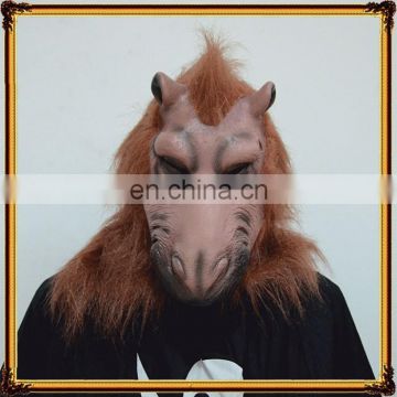 DX-MK-0765 Wholesale Latex full Face Masks party Brown Monster Mask