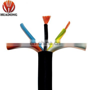 Flexible Copper Conductor PVC Sheathed Rubber Cable 5CX25mm2