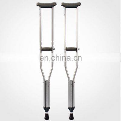 High Quality Telescopic steel Walking Stick Knee Crutch