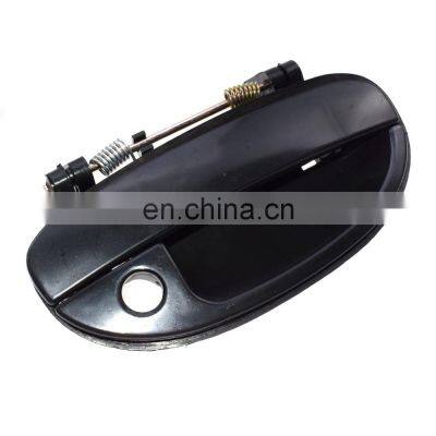 New Outside Door Handle Smooth Black Front Right LH 96308043 For Daewoo Nubira