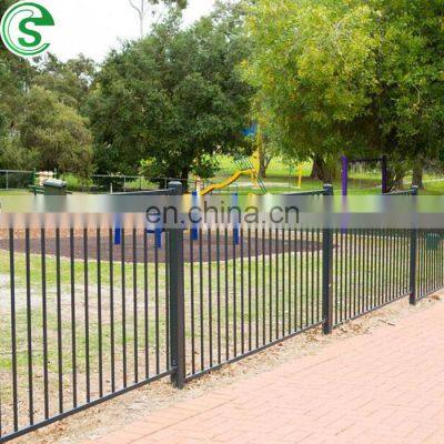 2018 Powder Coated Steel Pre-Assembled Fence Panel For Garden