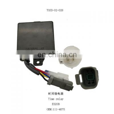 111-4870 Excavator electric parts time relay for E320B time delay relay