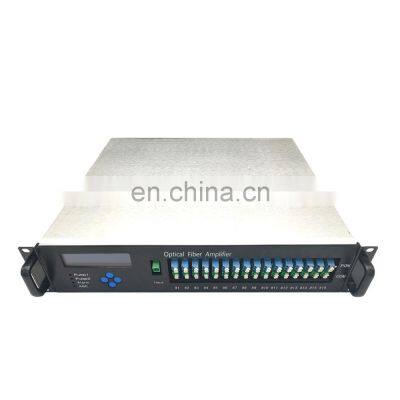 Hot sale Yatai 32 puerto 22dm CATV GEPON WDM 1550 edfa 1550nm optical amplifier price