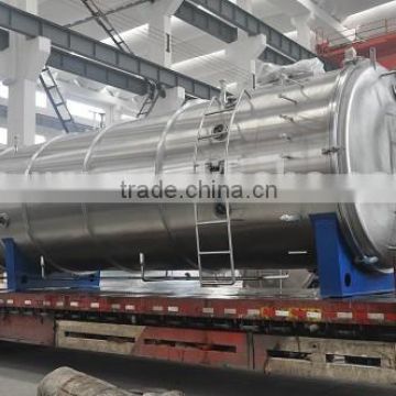 Belt vacuum powder continuous dryer for strawberry powder