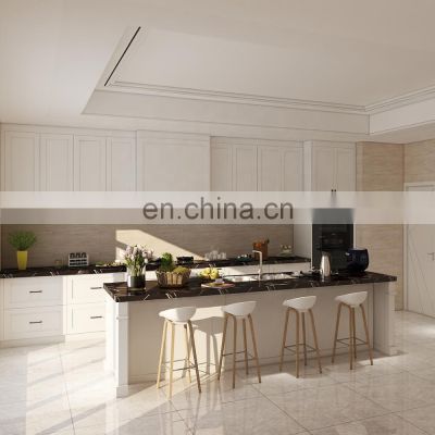 Special size cupboards white MDF door Plywood kitchen cabinet modern with wall cabinets Home Improvement