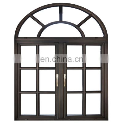 AS2047 Casement French Style Windows Church Arched Casement Windows