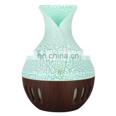 130ml Crack Wood Grain Natural Usb Mini Humidifier Essential Oil Aroma Diffuser