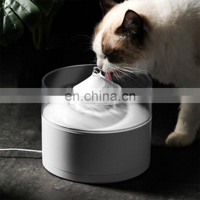 competitive Price Transparent personalize Inside Smart Cat Drinking Fountain Water