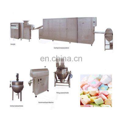 Marshmallow making machine production line cotton candy commercial machine
