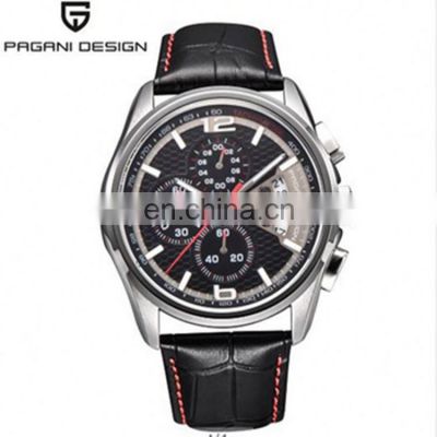 Pagani Design 3306 Elegant men Quartz wristwatch luminous calendar fashion quality stainless steel men watches