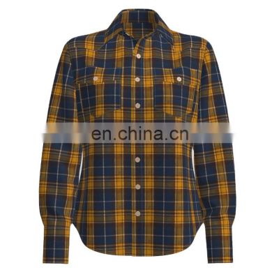 Super Comfortable 100% Cotton Yarn Dyed Flannel  Check Design