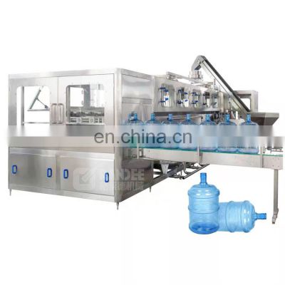 Full automatic 3-5 gallon 20 liter 18.9 liter barrel water filling production line bottling plant 5 gallon machine