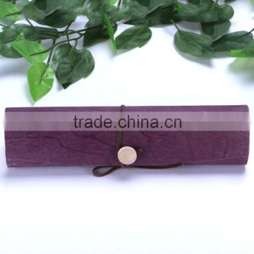 China Lightweight thin colorful soft wooden small round bark gift box                        
                                                Quality Choice