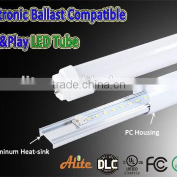 Electronic Magnetic ballast compatible plug-and-play led tubes t8