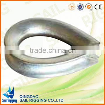 China Factory BS464 thimble wire rope thimble and forged thimble
