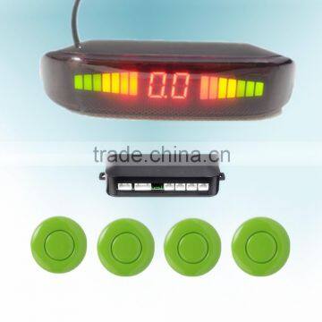 Colorized LED parking sensor