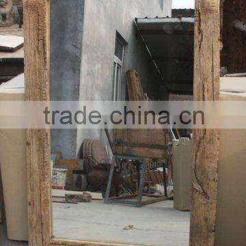 Chinese antique natural frame mirror