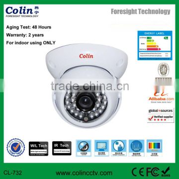 Colin sony ccd indoor security survillance camera cctv camera dome