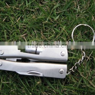 outdoor camping multi functional folding knife with LED