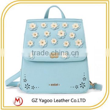 Wholesale manufacturer girls pu school bags