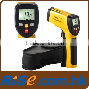 12:1 Pyrometer MIX MAX Hold 842F -50~450C 0.95EM Laser IR Infrared Thermometer