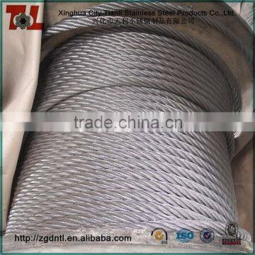 316 7x7 4mm Stainless Steel Rope with 1000m Length
