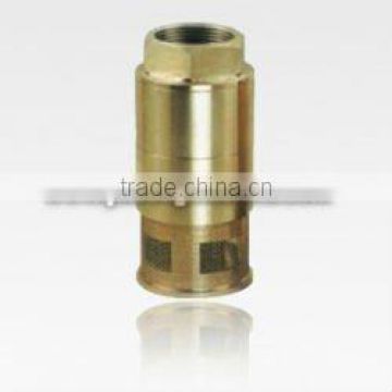 brass foot copper bottom valve / JSFV80 foot valve / suction foot valve / foot operated valve / suction control valve