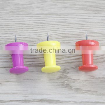 Plastic head push pins for promotion