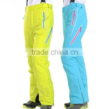 Custom High Quality Women Waterproof Ski Trousers