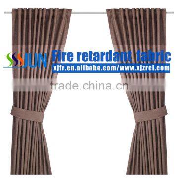 Iinenette Permanent Flame Retardant Curtain