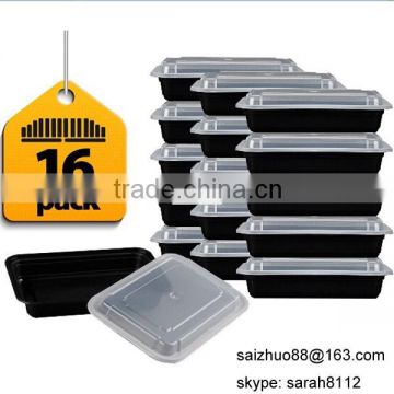 clear plastic food disposable container