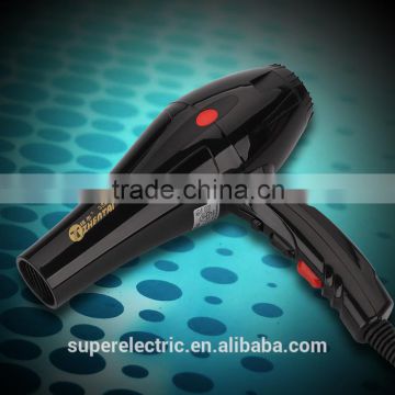 China Manufacturer High Power 2800W Professional Salon Hair Dryers, Black Fashion Hair Dryer