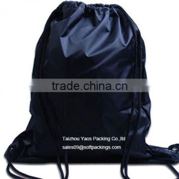 custom promotional cheap drawstring bag, polyester string bag