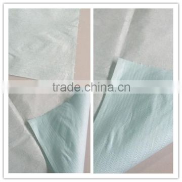Polyster wood-pulp cloth with blue color