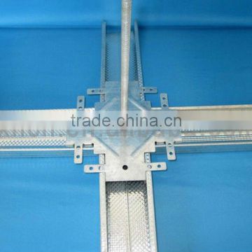 Light gauge steel 4 Way Cross Connector for false ceiling