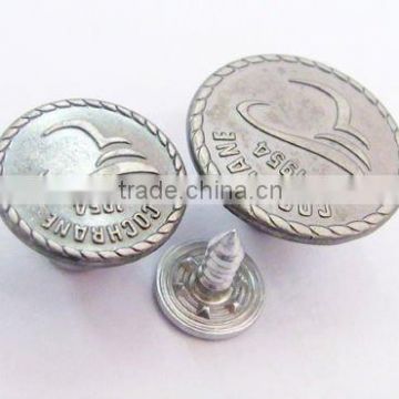 Brass shank buttons small orders