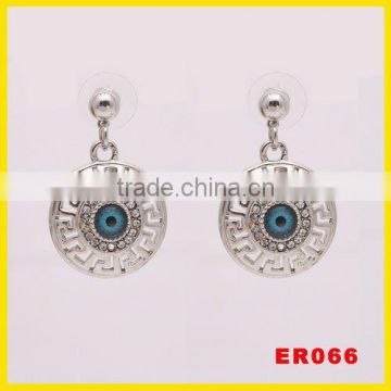 2012 new Specially Evil Eyes earrings,round earrings