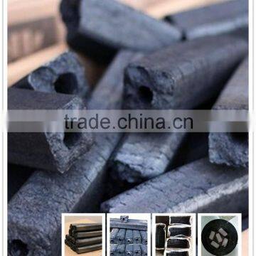 Square/Quadrangle Sawdust Charcoal Briquette hardwood briqutte charcoal