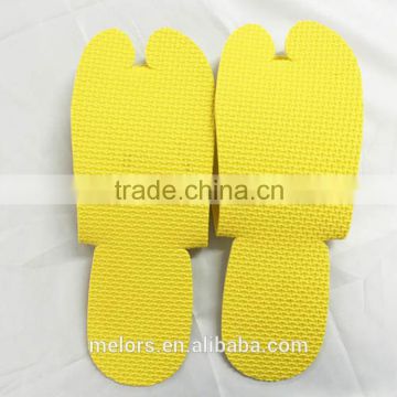 Melors eva foam disposable slipper/eva hotel flip flop/eva spa flip flop slipper