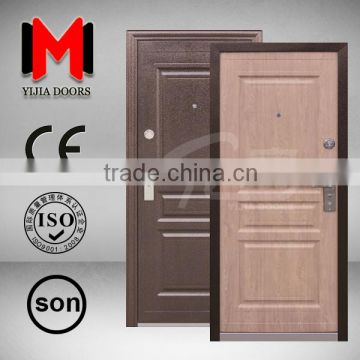 YIJIA mordern safety iron door design price, YJRH66