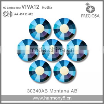 PRECIOSA Crystal Beads SS10 Montana AB Hotfix