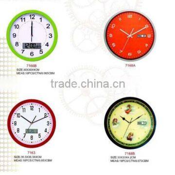 2015 New Product 12 inch Radio Controlled wall clock