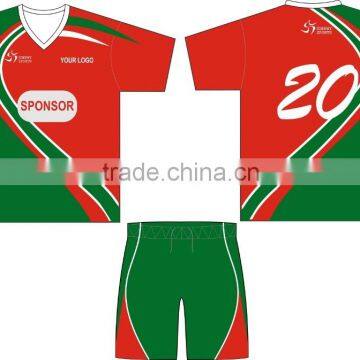 Customized sublimation soccer uniform 2016