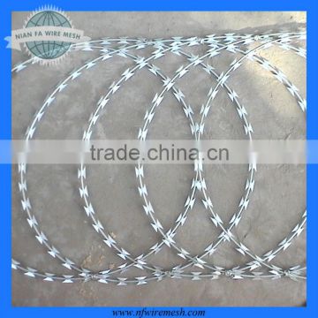 Professional Coiled Razor Barbed Wire (Guangzhou Manufacturer)