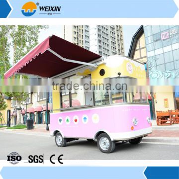 Customized outdoor deep fryer food cart for fast food