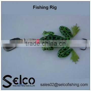 Chinese soft frog lures