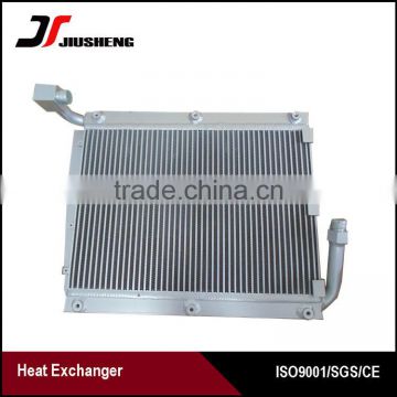 Aluminum plate bar DH80-7 excavator hydraulic oil cooler manufacturers in stock for aftermarkets replacements