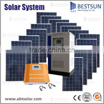 BESTSUN 12KW Polycrystalline 270W solar panel home for solar wind hybrid system
